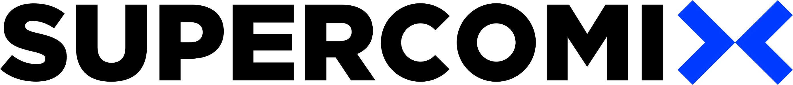 슈퍼코믹스스튜디오 기업 로고 이미지