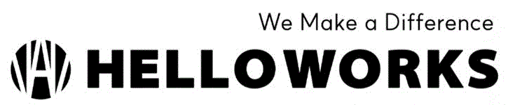 헬로웍스 주식회사 기업 로고 이미지